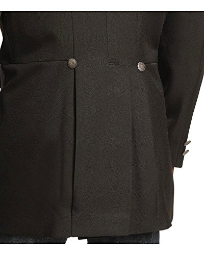 Scully Rangewear Mens Black Polyester Three Button Sport Coat Blazer2