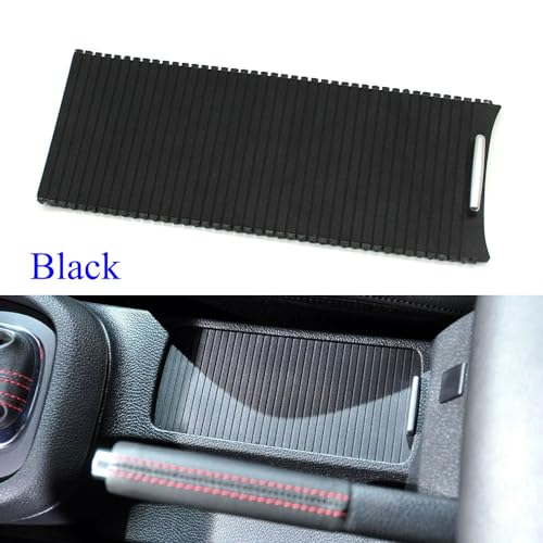 Image of Front Center Cup Holder Roller Shutter Cover for VW EOS Golf 5 6 | Sliding Cup Holder Cover Roller Shutter Replacement for VW EOS Golf 5 6 MK5 MK6 Jetta SCIROCC 5KD86253182V