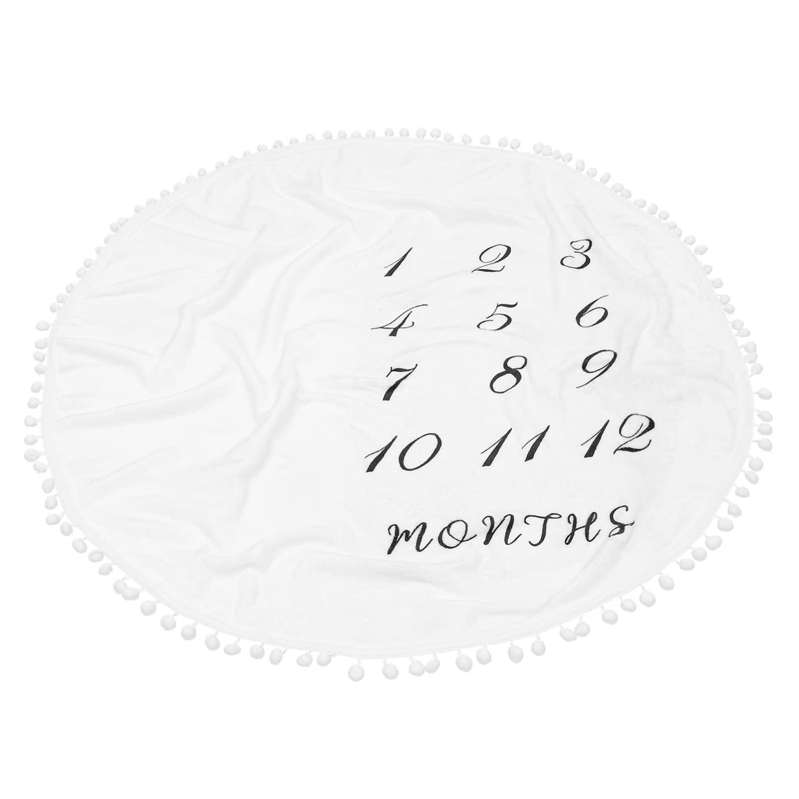 Tapis de prise de vue bébé TOYANDONA en flanelle pour de magnifiques souvenirs photo