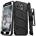 Zizo Bolt Series Compatible with Galaxy J7 2018 Case Military Grade Drop Tested with Tempered Glass Screen Protector Holster Galaxy J7 Refine J7 Star