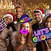 Amazon.com: 25pcs Glow Neon Photo Booth Props with Stick, Photo Props ...