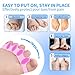 MixS Live 3 Pairs Silicone Toe Separators for Women,Bunion Corrector for Hammer Toes Relief, Overlapping Toes Straightener,Soft Gel Foot Spacers Reusable Washable Toe Spreaders