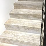moqueta para escaleras de madera 【Ampliamente utilizado】 Solución duradera para proteger las superficies de madera de arañazos, golpes, abolladuras y daños. ¡También los peldaños de las escaleras agregan un agradable acento cálido y acogedor a su hogar! Si necesita reposicionarlos o limpiarlos, siéntase libre, ¡no dejarán ningún residuo!