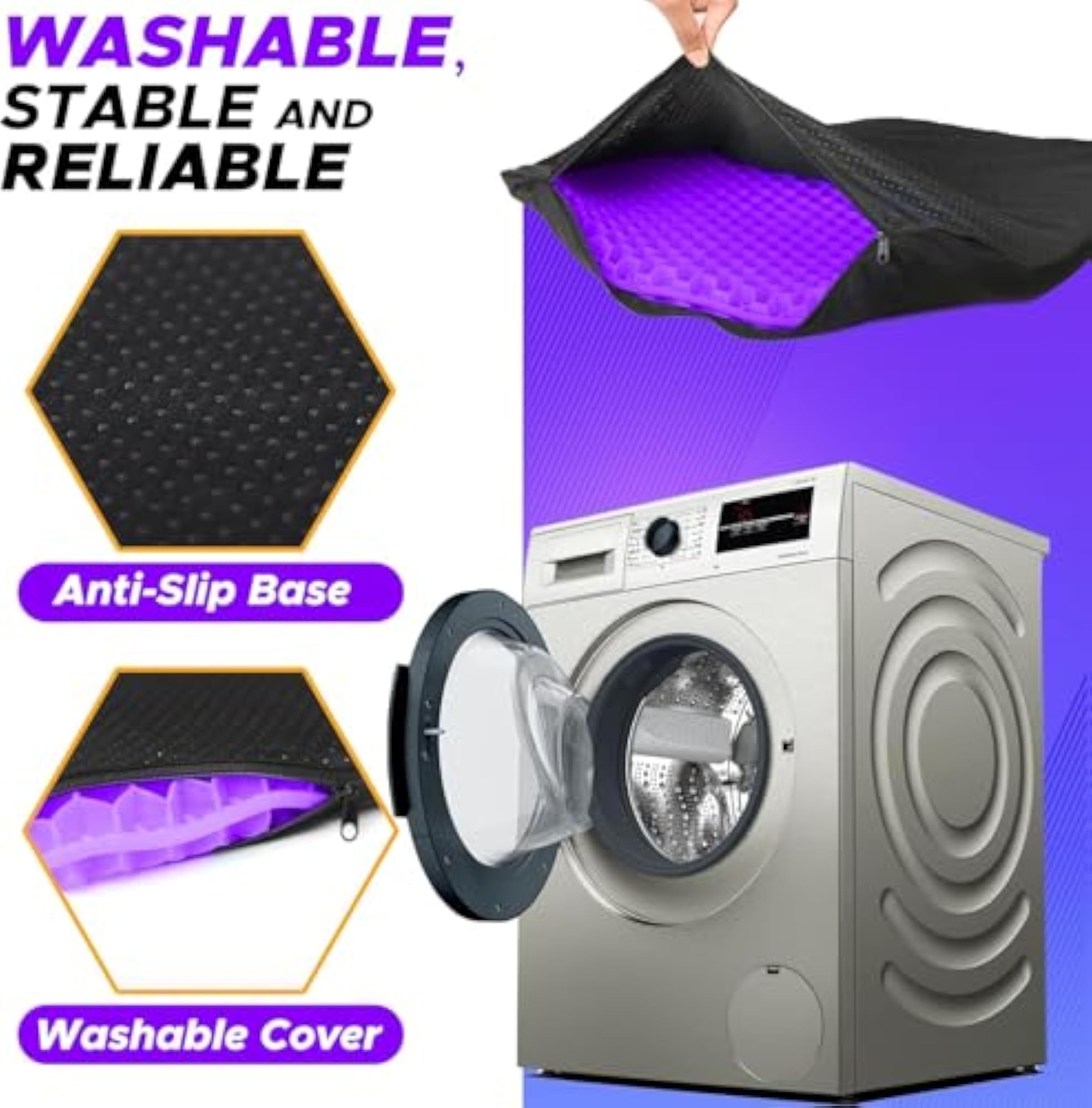 Gel Seat Cushion with Breathable Honeycomb Design