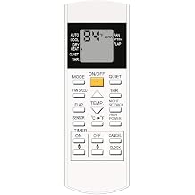 Replacement for Panasonic Air Conditioner Remote Control CV6233198927 CV6233187136 CV6233187143 CV6233187044 CV6704000024 CV6233187020 CV6233187051 CV6704000023 CV6233187037 CS-KE30NKU