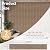 2 Pack Wood Panels for Wall, 106.3" × 11" Wood Slat Acoustic Panels for Wall, Soundproof Panels, 3D Fluted Panels for Interior Wall Decor (Natural Walnut)