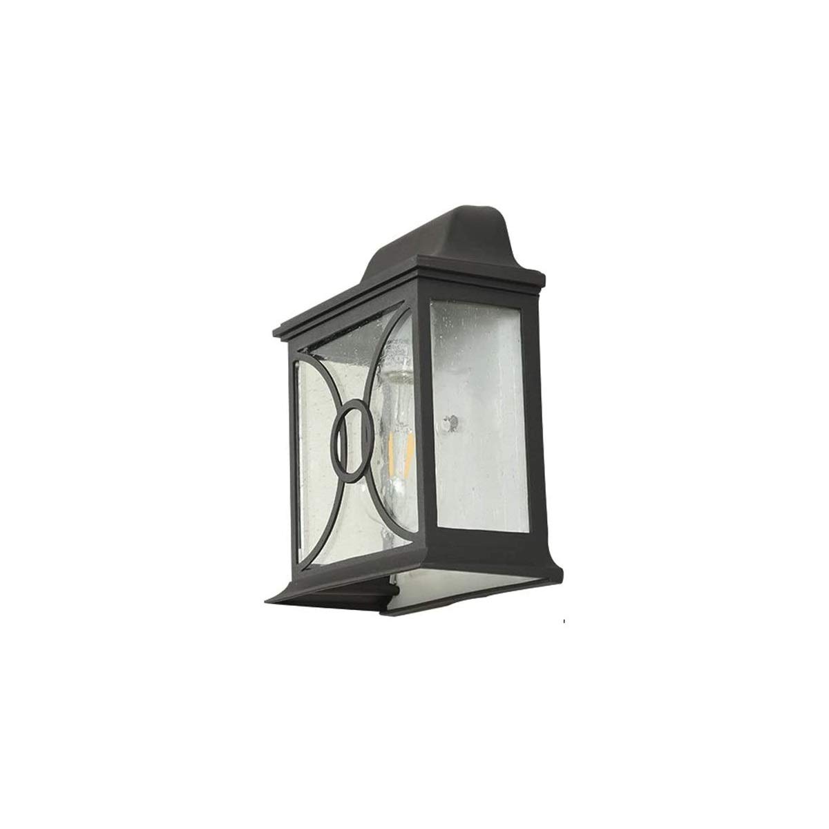 Lumière murale étanche E27 et applique extérieure rétro en verre pour mur de balcon