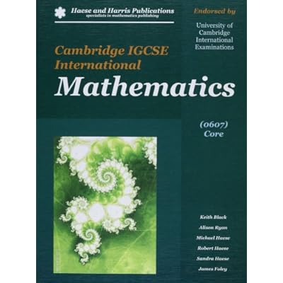 Cambridge IGCSE International Mathematics 0607 Core
