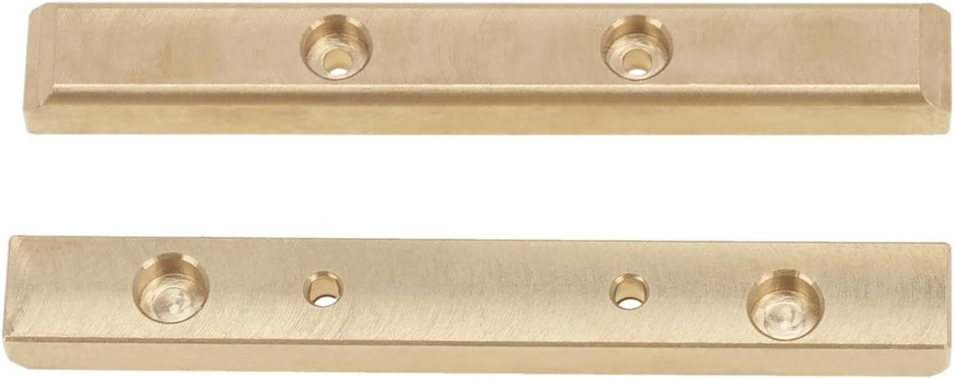 1 Pair RC Car Brass Boulder Bars Upgrade Spare Parts for Axial SCX24 90081 Parts new