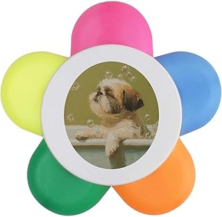 Azeeda 'Shih Tzu Bathing with Bubbles' Flower...