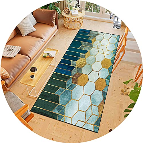 ACUY Alfombra Lavable 70x260cm Alfombra Vinilo Cocina Personalizar Talla para Sala de Estar, Pasillo, Cocina