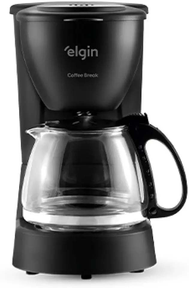 Cafeteira Elétrica 15 Xícaras Elgin Coffee Break Sistema Corta-pingos Preta 110V