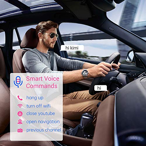 Double Din Android Bluetooth Car Stereo,10.1'' Voice Control Car Stereo with GPS Touch Screen Player,Car Audio Radio Receiver,Support WiFi,USB,FM,Mirror Link,Video Output,Backup Camera (1G RAM 16G ROM