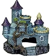 Blue Ribbon PET Products 030157016555 Exotic Environments Hobbit Castle Blue, Model:EE-109