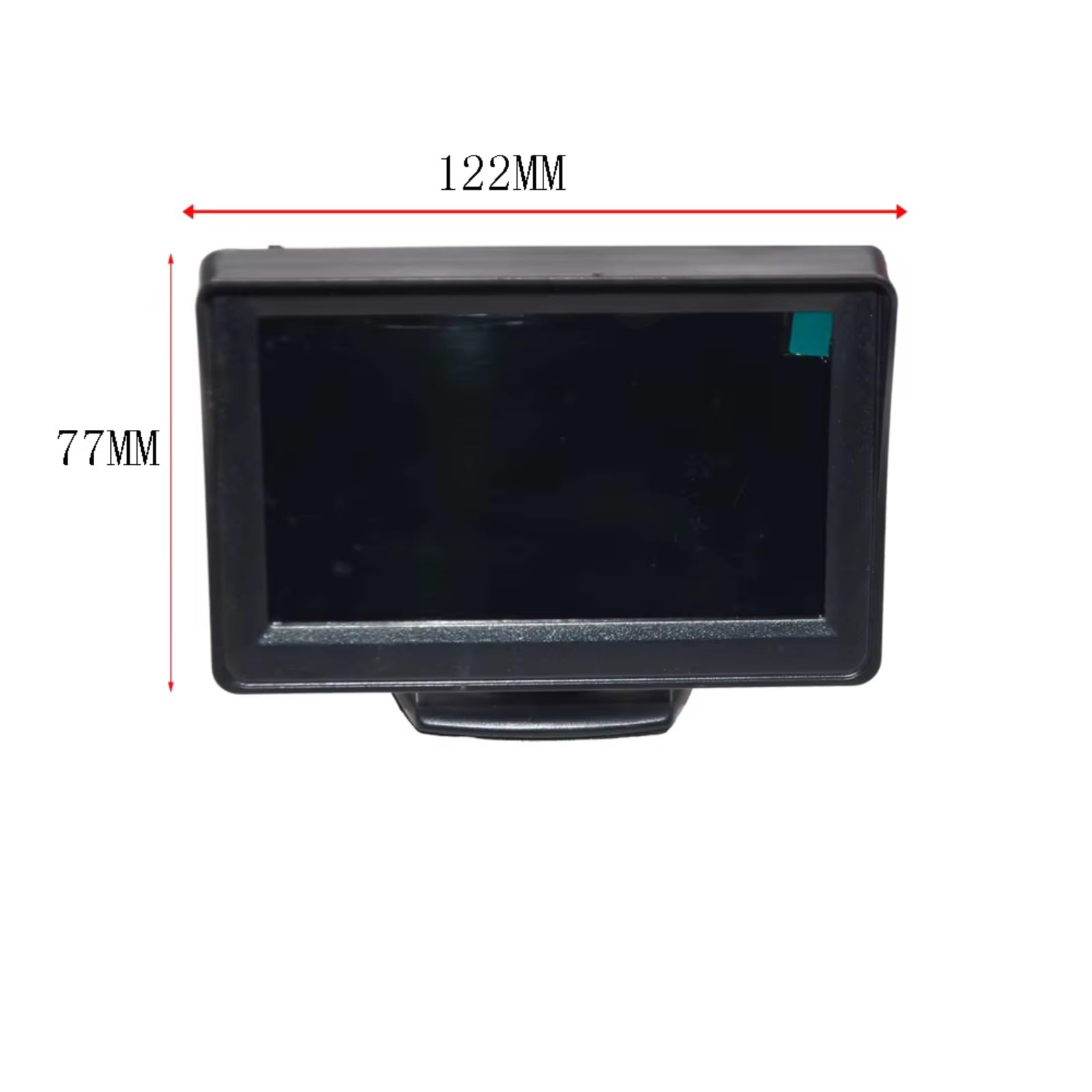 Kamera cofania samochodowa kamera cofania szeroki stopień 4,3 cala wyświetlacz TFT LCD monitor wodoodporny noktowizor cofanie kopia zapasowa 2 w 1 parking cofanie kopia zapasowa