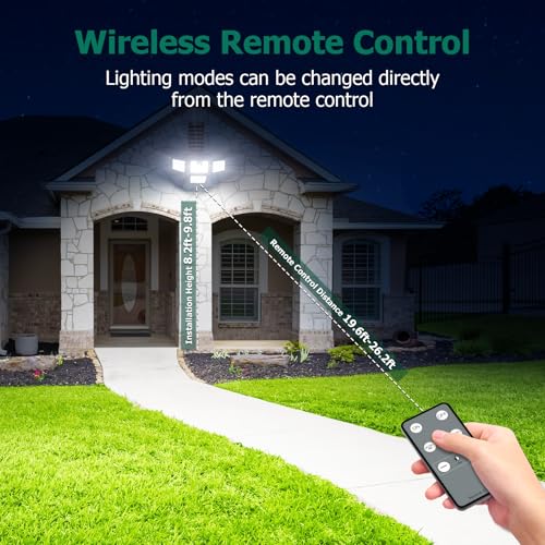 2-Pack 6000LM Solar Motion-Sensor Lights - $17.49 w/ Code + 51% Off Code ZFODBXM6 - image 9