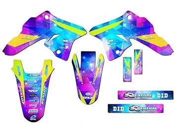 2008-2023 DRZ 125 Space KADET Galaxy Senge Graphics Base Kit Compatible with Suzuki