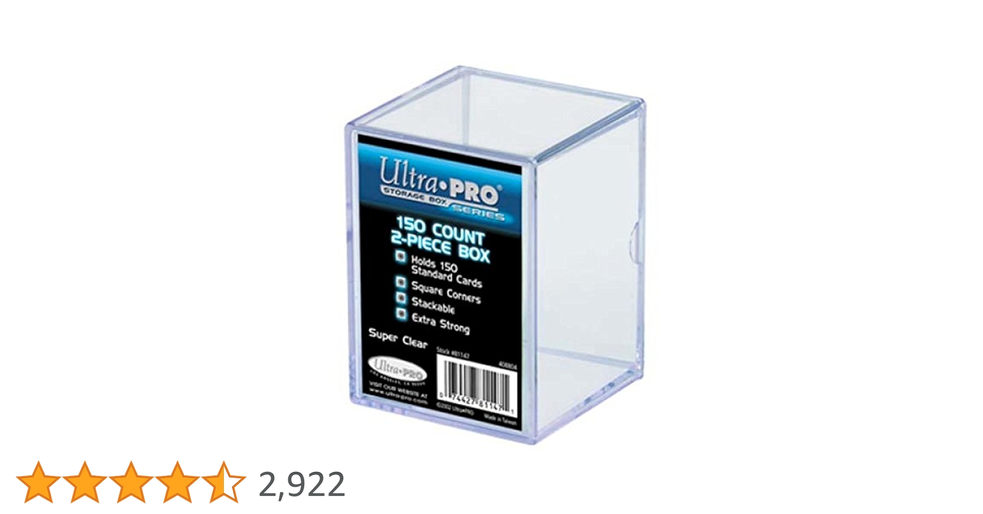 Ultra Pro ウルトラプロ カード収納ボックス 150枚用 10個セット 61UW8I3l0yL._UF350,350_QL50_.jpg