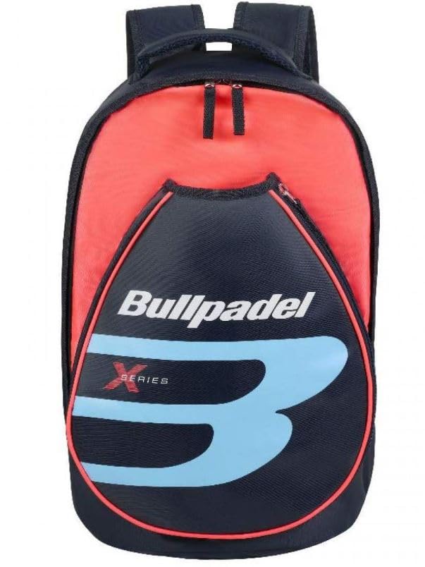 Mochila BPMEX002 Tour, con Compartimento Exterior Moldeado para Pala, Correas Ajustables Acolchadas, Espaciosa para Pádel. 3 Opciones de Colores. Pro-Elite (Azul Marino)