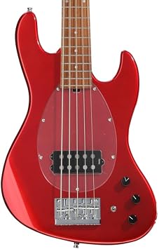 Sadowsky MetroExpress Vintage M 5-string Bass Guitar - Candy Apple Red, Roasted Maple Fingerboard