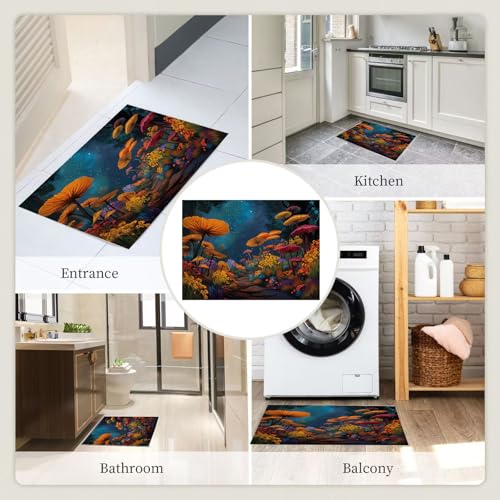 Tapis de salon lavable en machine antidérapant et résistant - 8