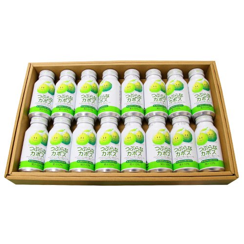 つぶらなカボス Amazon.co.jp: つぶらなカボス16本ギフトセット(包装無料) : 食品