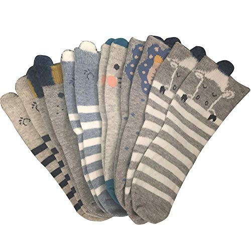 Baby Socks 6 Pairs Non Skid 12-36 Months Baby Boys Girls Toddler Socks4