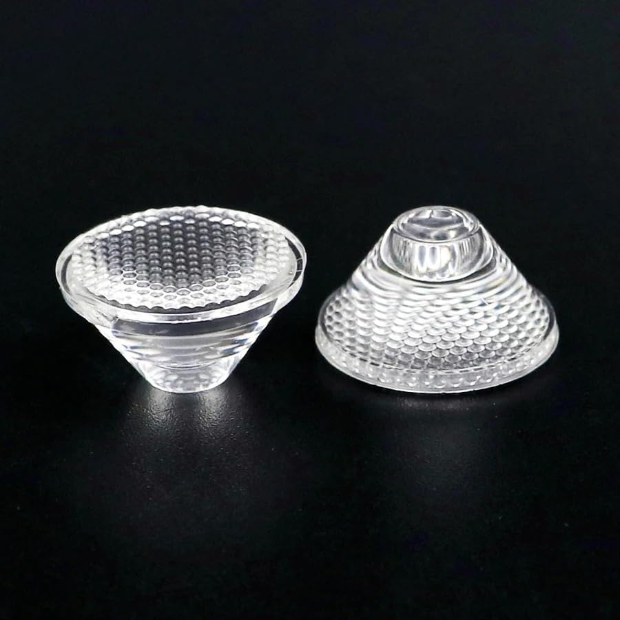 3pcs 20mm 5/15/30/45/60/90/120 Degree Optical PMMA LED Lens Reflector Collimator For 1W 3W 5W LED Light Lamp Bulb E27 MR16 GU10(30 degree)