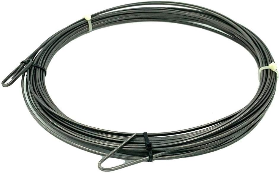 BRUFER 72152 Fish Tape for Electric or Communication Wire Puller 50-feet - Without Case, Steel Tape only
