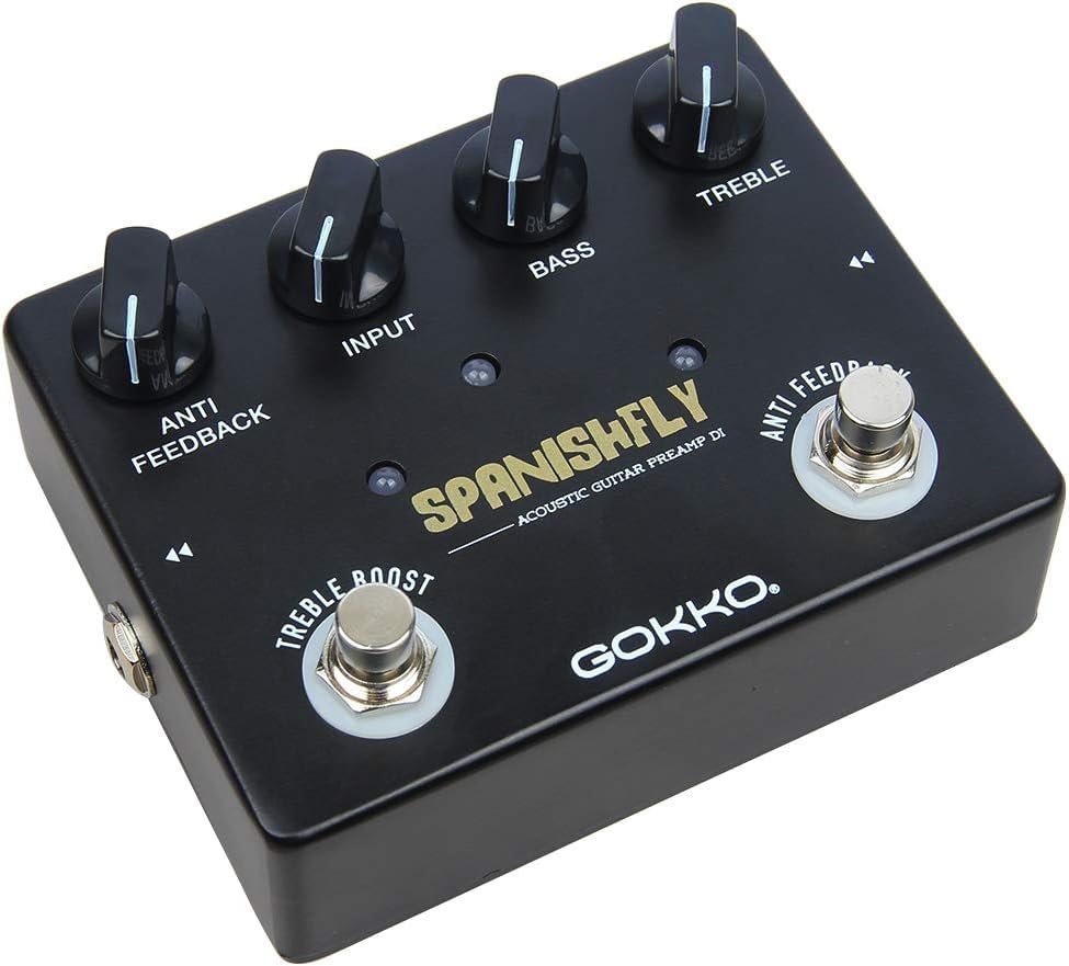 Amazon | GOKKO AUDIO アコースティック ギター プリアンプ D.I.