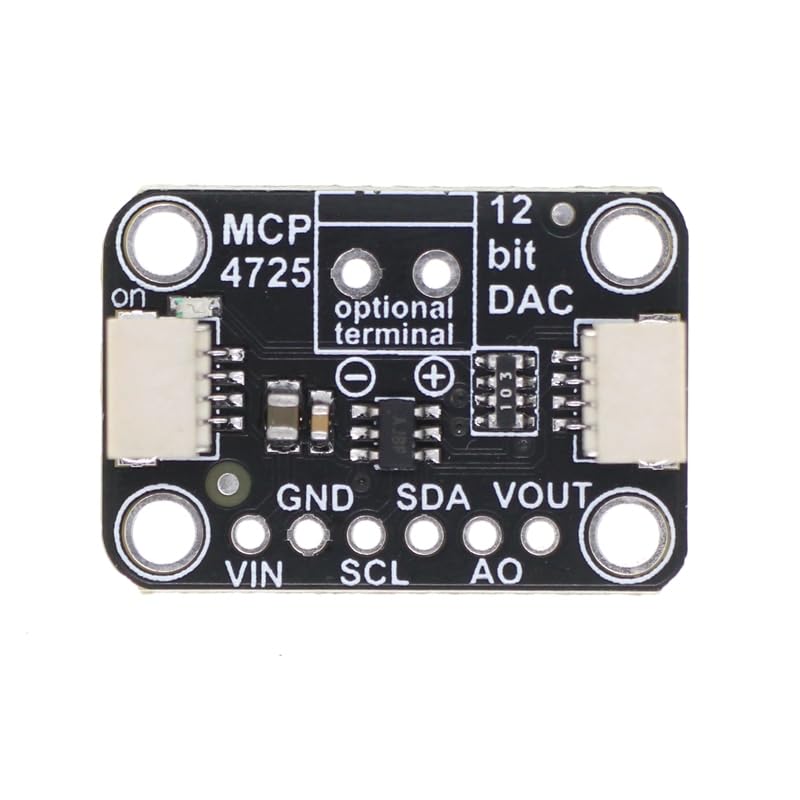 Convertitore Analogico-Digitale DAC, MCP4725 12 Bit Modulo Convertitori con Memoria EEPROM