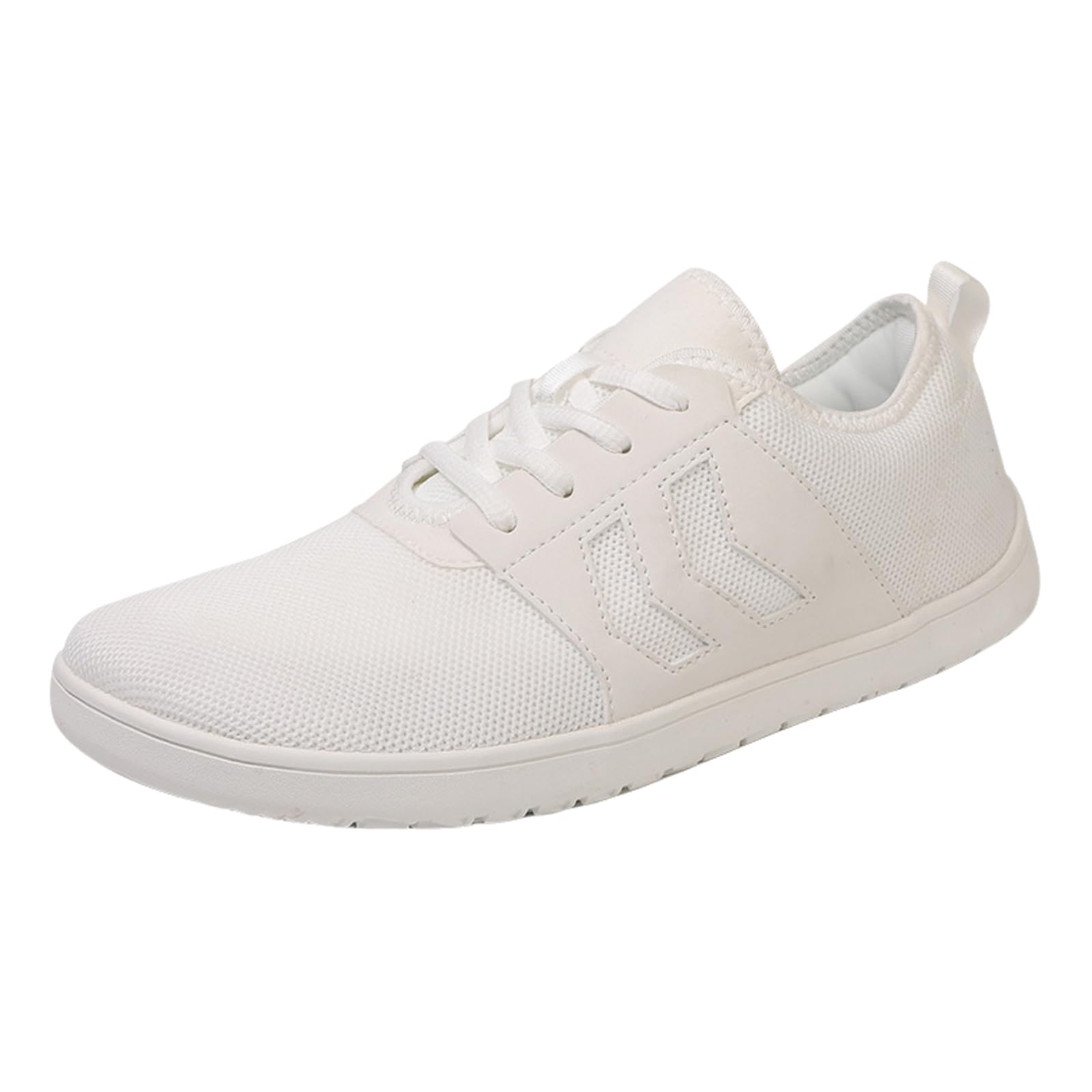Forceroute Women's White Weightlifting Power Shoes,Powerlifting Bodybuilding Squat Shoes,Gym Shoes, Trainers,Hike Footwear Barefoot Shoes ,Breathable,Soft,Flexible,For Gym Cross Training