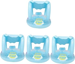 BESPORTBLE 4 Pçs Anel De Assento De Iate Inflável Infantil Brinquedos De Verão Para Crianças Anéis De Verão Anel De Natação Inflável Anel De Natação De Bebê Anel De Natação Inflável Para