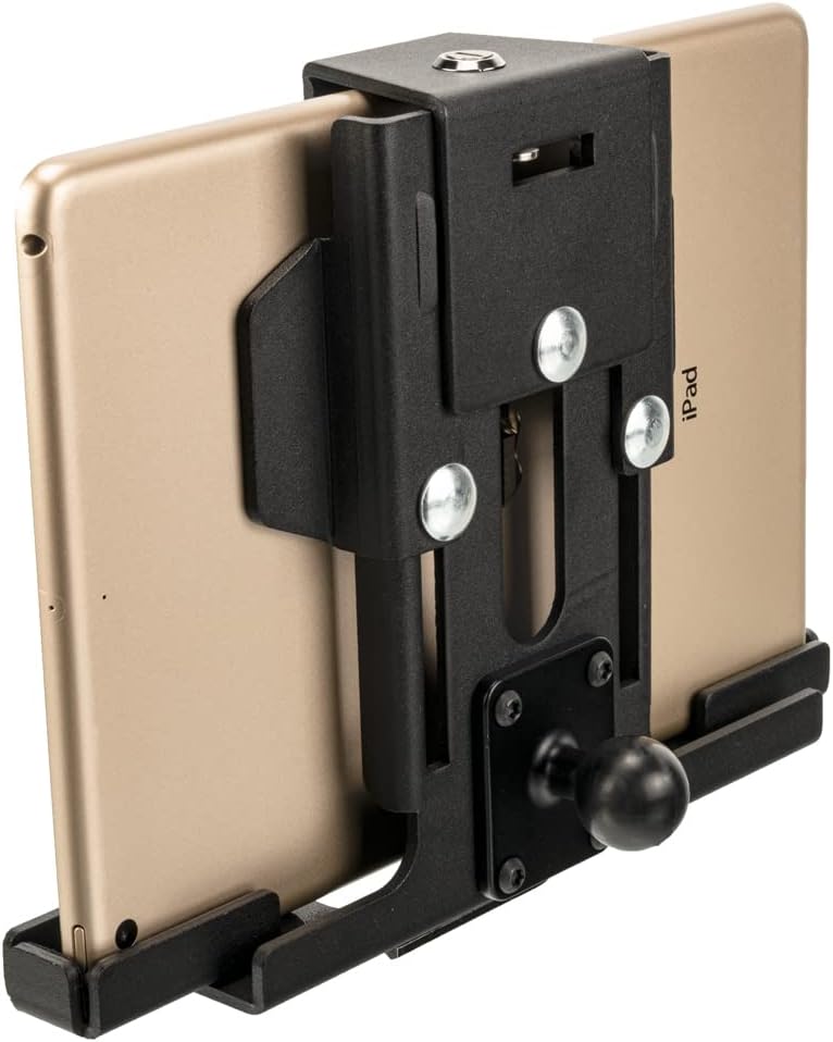 Tackform Metal Tablet Cradle with 1" Ball AMPS Adapter