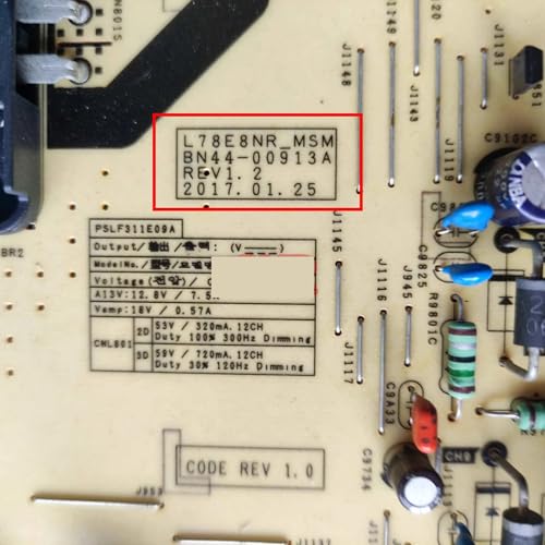 BN44-00913A carte d'alimentation UA75MU7700JXXZ L78E8NR-MSM