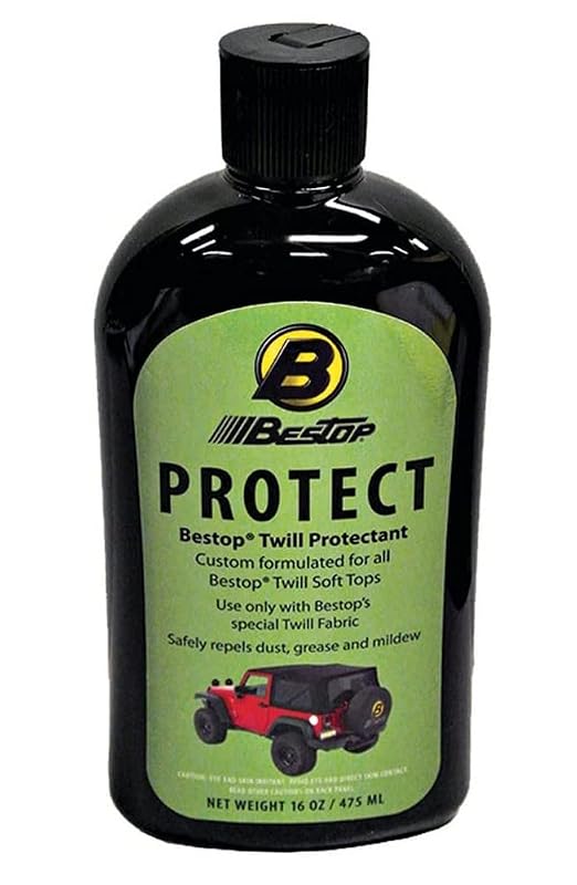 Bestop Protectant para Tecido Twill Acrílico de Capotas Conversíveis 473 mL 1121700