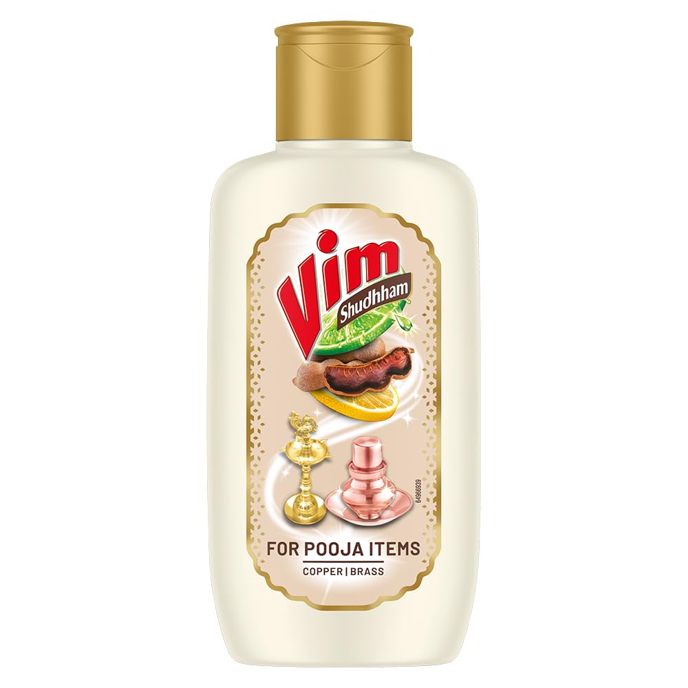 Wen プラムピーチ 946ml Vim Shudhham Cleaning Gel for Copper, Brass, 100ml : Amazon.in