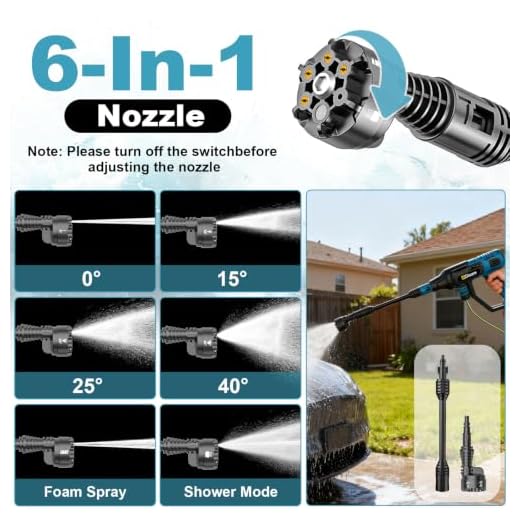 Cordless Portable Washer with Brushless Motor