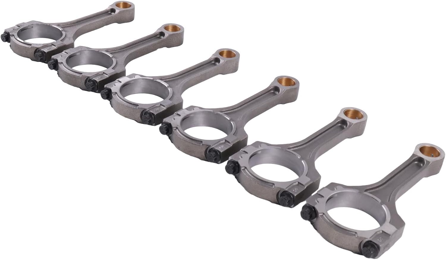 6PCS Engine Connecting Rod 23510-3L100 23510-3CFA0 23510-3CFA1 compatible with Kia Engine 3.3L V6 3.5L V6