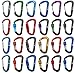 Rhino Produxs 12kN (2697 lbs) Heavy Duty Carabiner Clips, for Securing Pets, Outdoor, Camping, Hiking, Hammock, Dog Leash Harness, Keychains