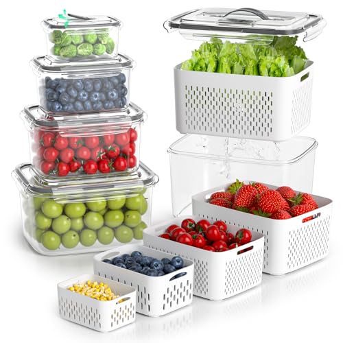Boichu Fruit Storage Containers For Fridge