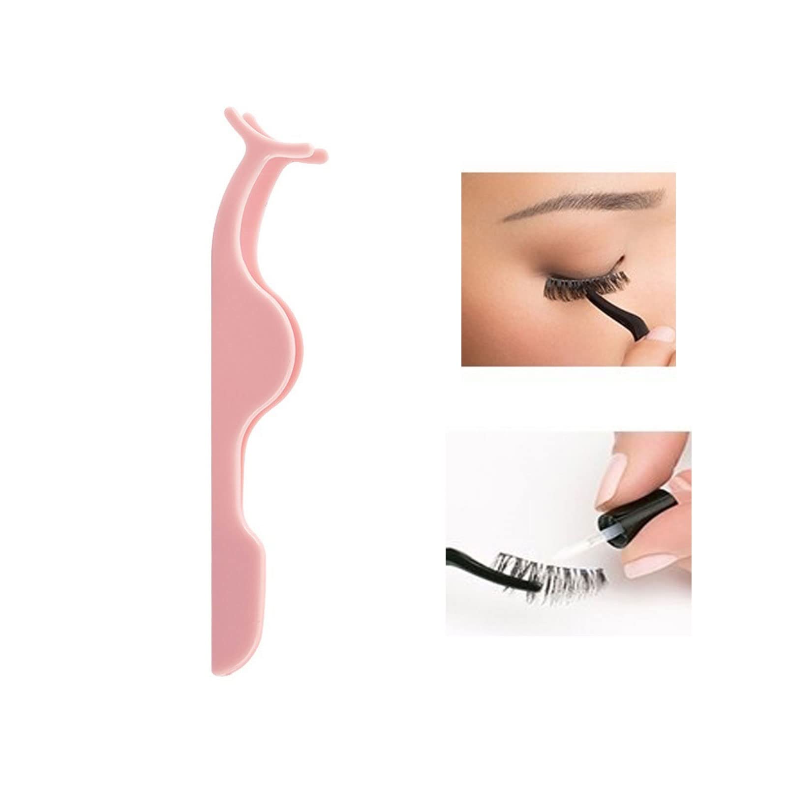 Pinzas for depilación, extensión de pestañas, Pinzas auxiliares, Pinzas for extensión de pestañas postizas, práctica de Belleza for Ojos, Herramientas de Maquillaje for pestañas