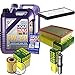 Produktbild QR-PARTS 69352232 Filter Set Inspektionspaket 10 Liter Liqui Moly Motoröl Leichtlauf High Tech 5W-40 MANN-FILTER Innenraumfilter Kraftstofffilter Luftfilter Ölfilter