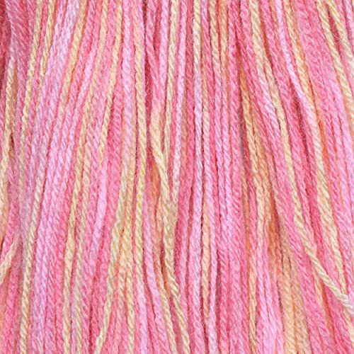 Image of M.G ENTERPRISE Os wal New Orange (300 gm) Wool Hank Hand Knitting Wool /Art Craft Soft Fingering Crochet Hook Yarn, Needle Knitting Yarn Thread dye D