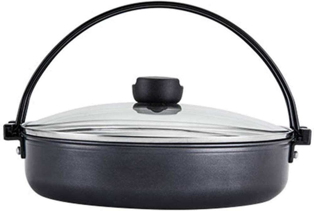 Buy Sukiyaki pot,Japanese style hot pot with transparent glass lid and
