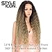 Style Icon Easy-360 Lace Wigs 29” Free Part Lace Front Wigs Synthetic Wigs Ombre Ash Blonde Lace Wig Density 130% (29