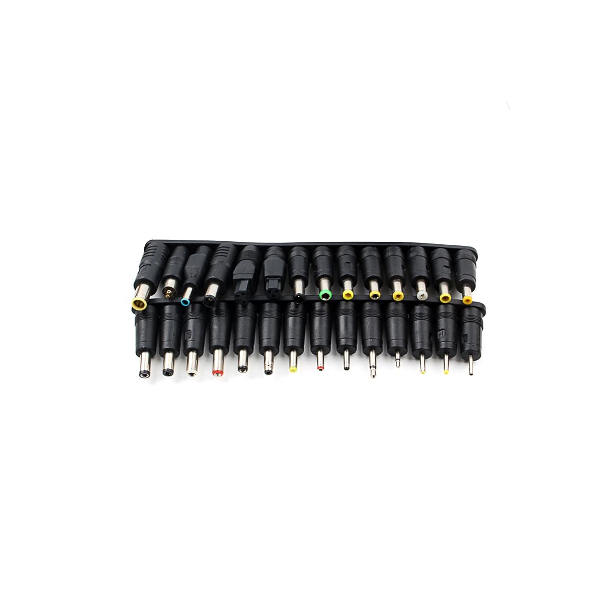 CentIoT - 28 in 1 DC 5.5X 2.1 MM Male DC Jack Socket Connector to 28 Types Male Power Plug (28in1 with Cable) 1