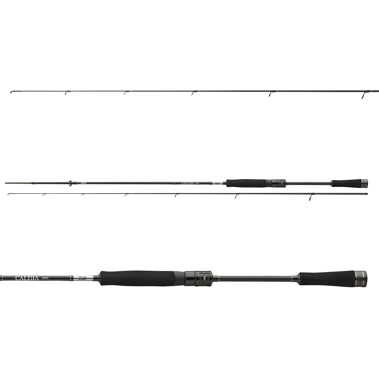 DAIWA Caldia Light Spin, 1,95m, 6,4ft, 1-6g, 2 Teile, Spinning Angelrute, extra Fast/Fast, 11520-195