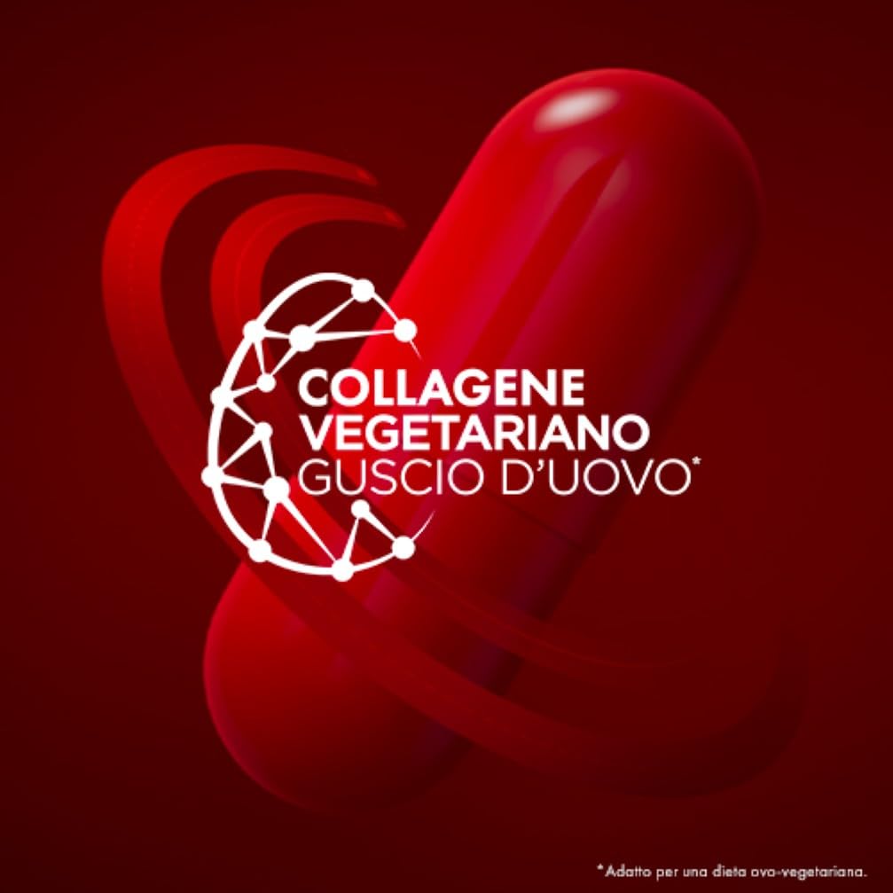 Vichy Liftactiv Collagen, Integratore di Collagene in Compresse, Per Donna e Uomo, Rughe Ridotte, Pelle Tonica e Unghie Più Forti, Con Collagene Vegetariano, Vitamina C e Vitamina E, 60 Compresse, 50g