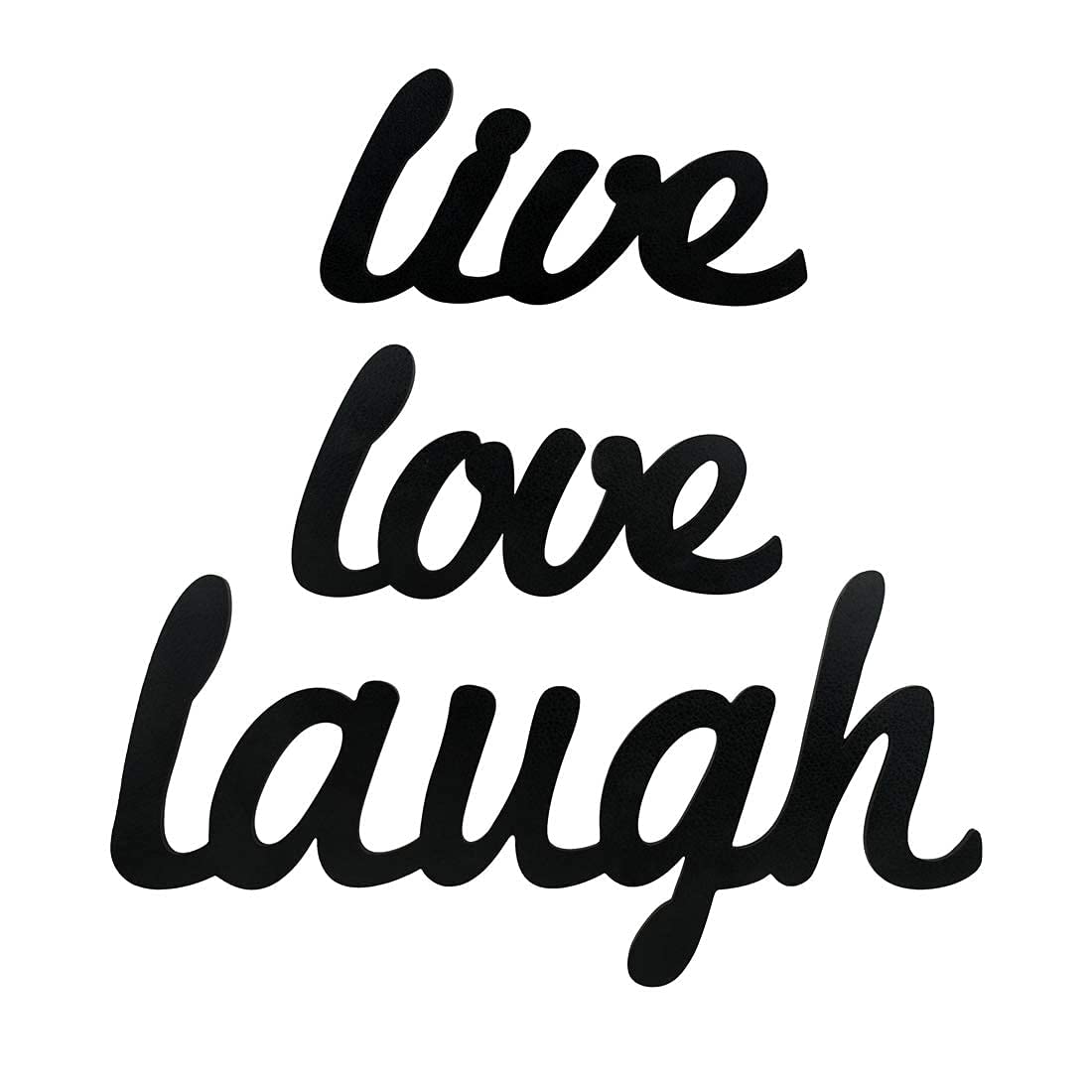 Live Love Laugh Plaque Sign | Wall Decor Items for Bedroom | Room Decoration items for Bedroom